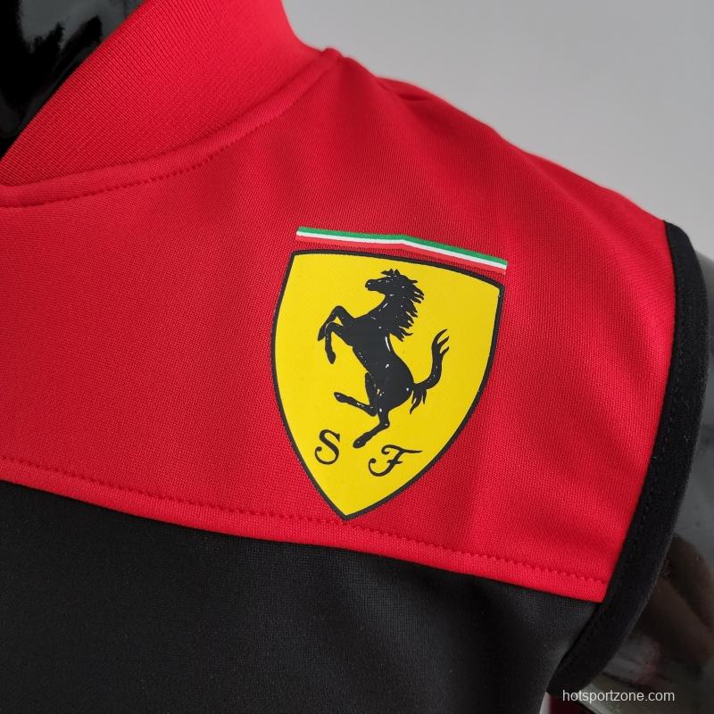 2022 F1 Ferrari Red Vest #0002