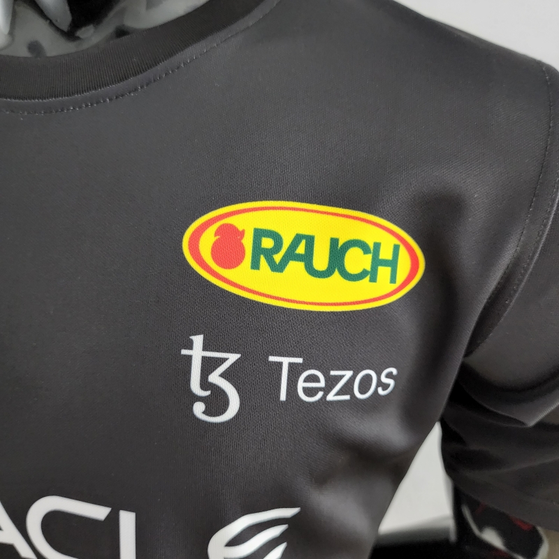 2022 F1 Red Bull Black Jersey #0001