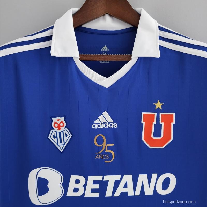 2022 Universidad De Chile 95th Anniversary Edition Blue