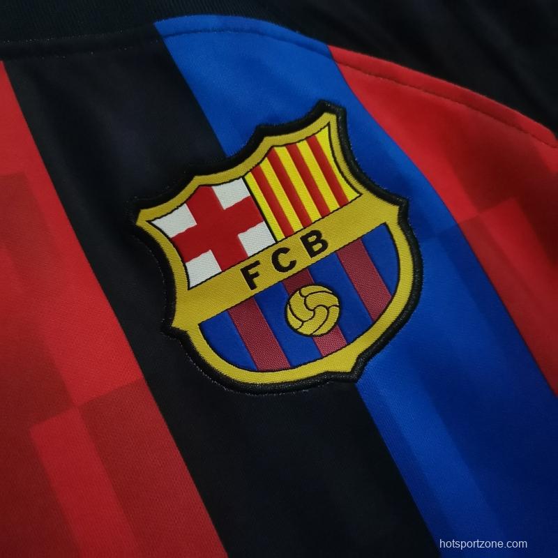 22 23 Barcelona Home Soccer Jersey