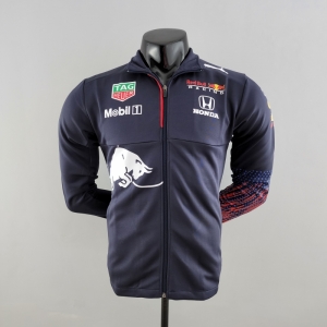 2022 F1 Redbull Full Zipper Hoodie Jacket #0004