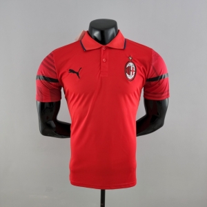 22/23 POLO AC Milan Red Jersey