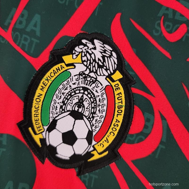 Retro 1997 Mexico Fourth Away Soccer Jersey