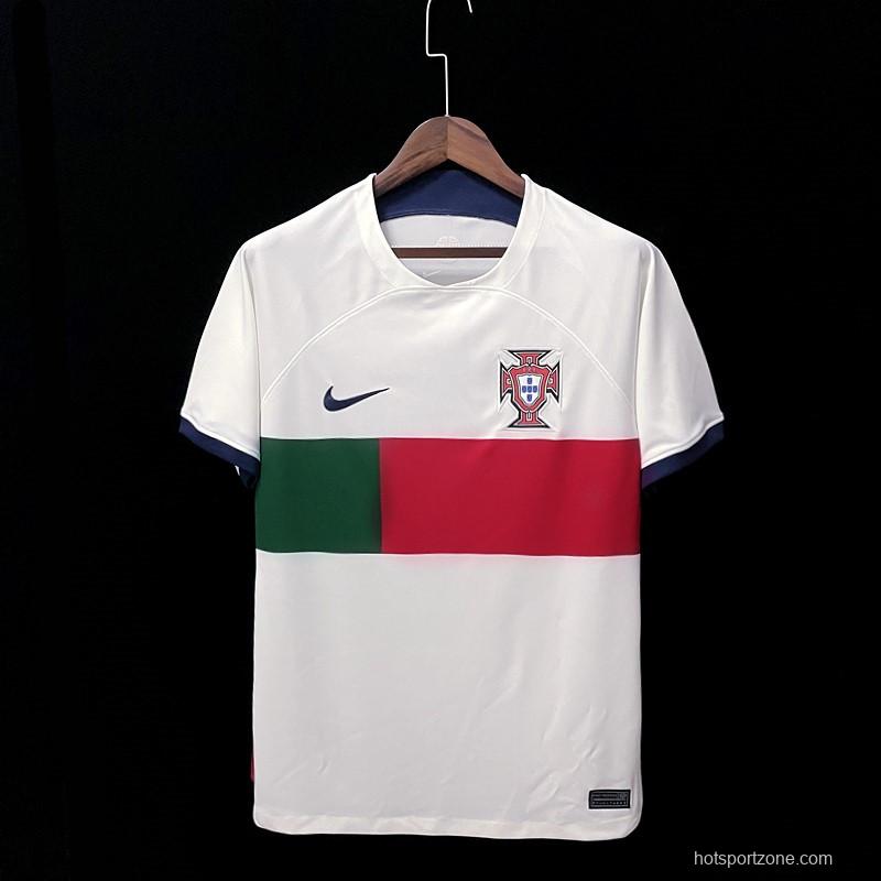 2022 Portugal Away Soccer Jersey