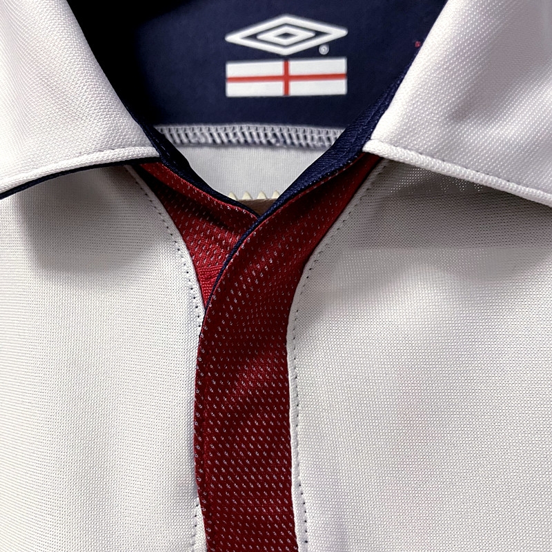2004 England Home Soccer Jersey