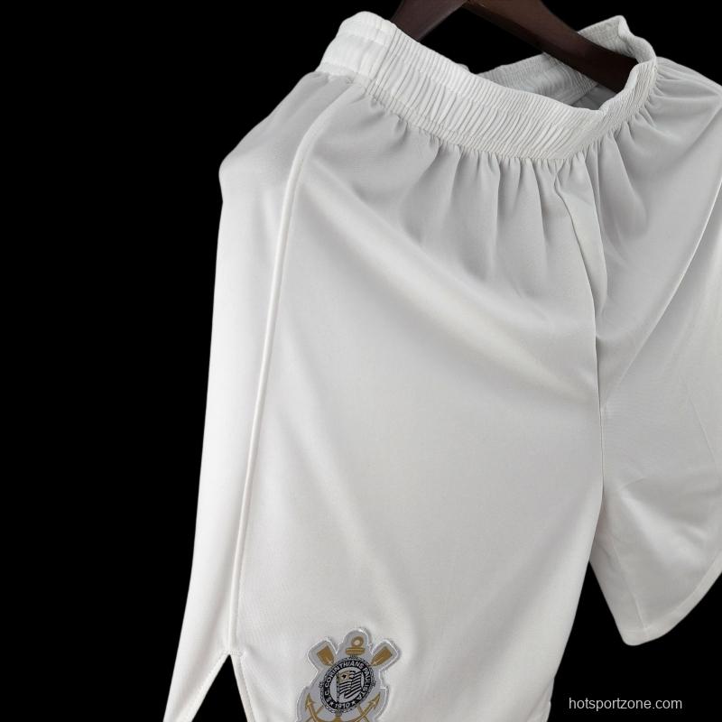 22/23 Corinthians White Shorts