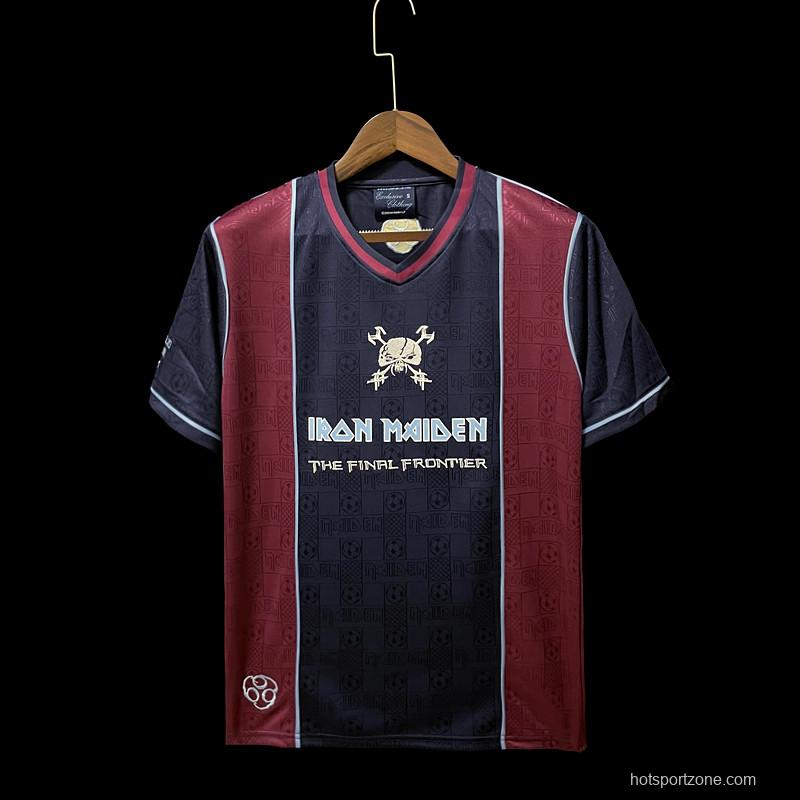 Retro 2011 West Ham Iron Maiden Home Soccer Jersey