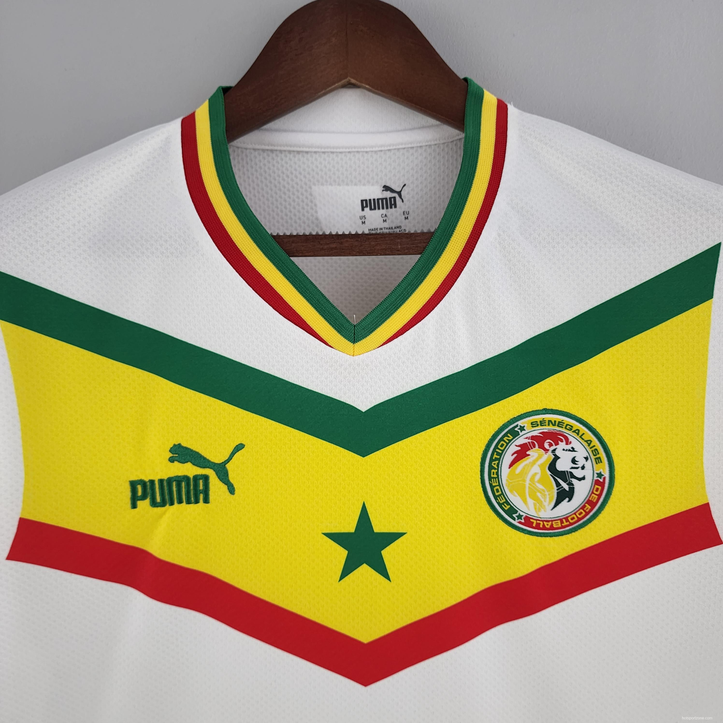 2022 Senegal Home Soccer Jersey