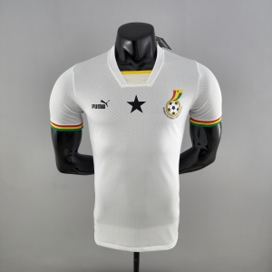 Player Version 2022 Ghana Home Soccer Jersey