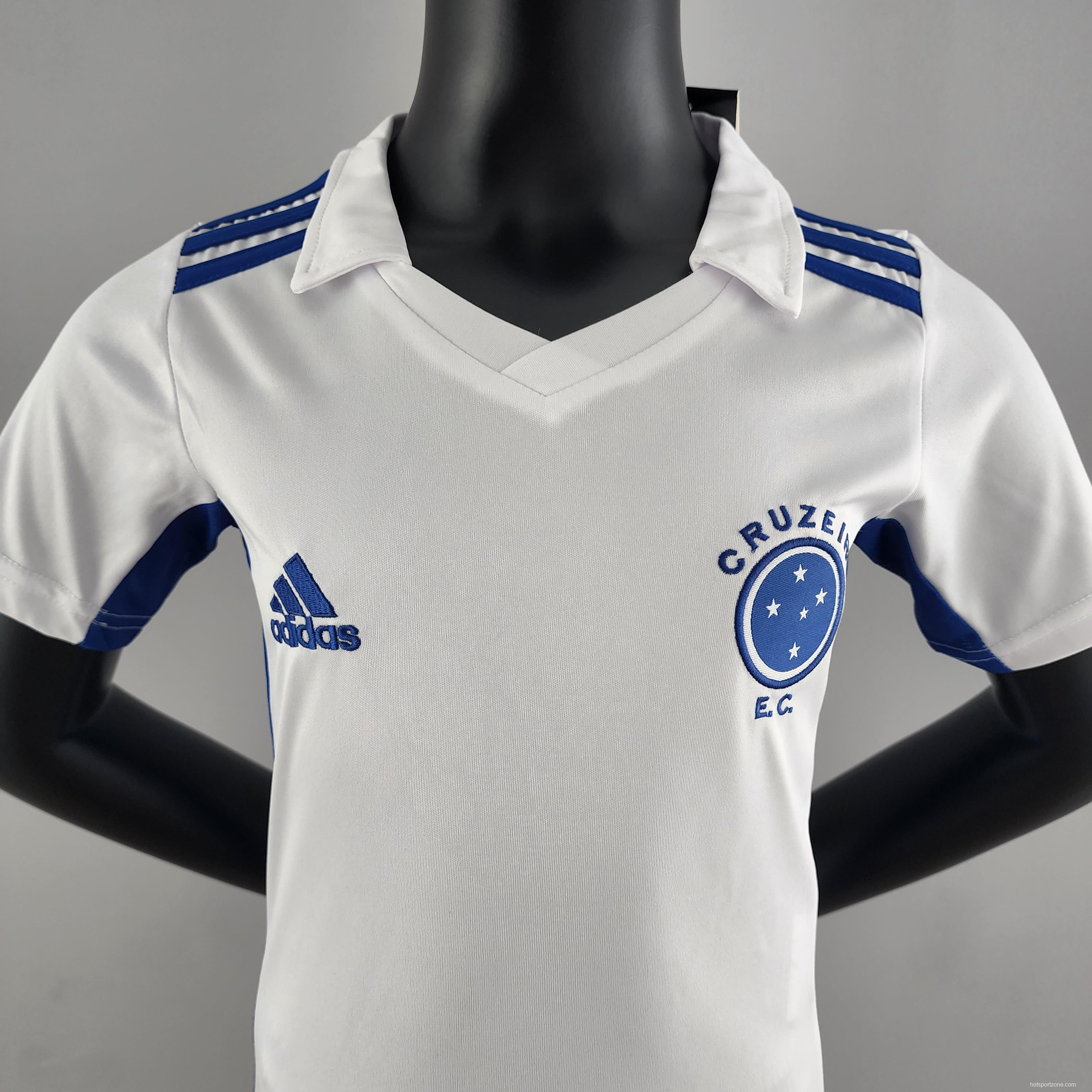 22/23 Cruzeiro Away  16-28 Soccer Jersey