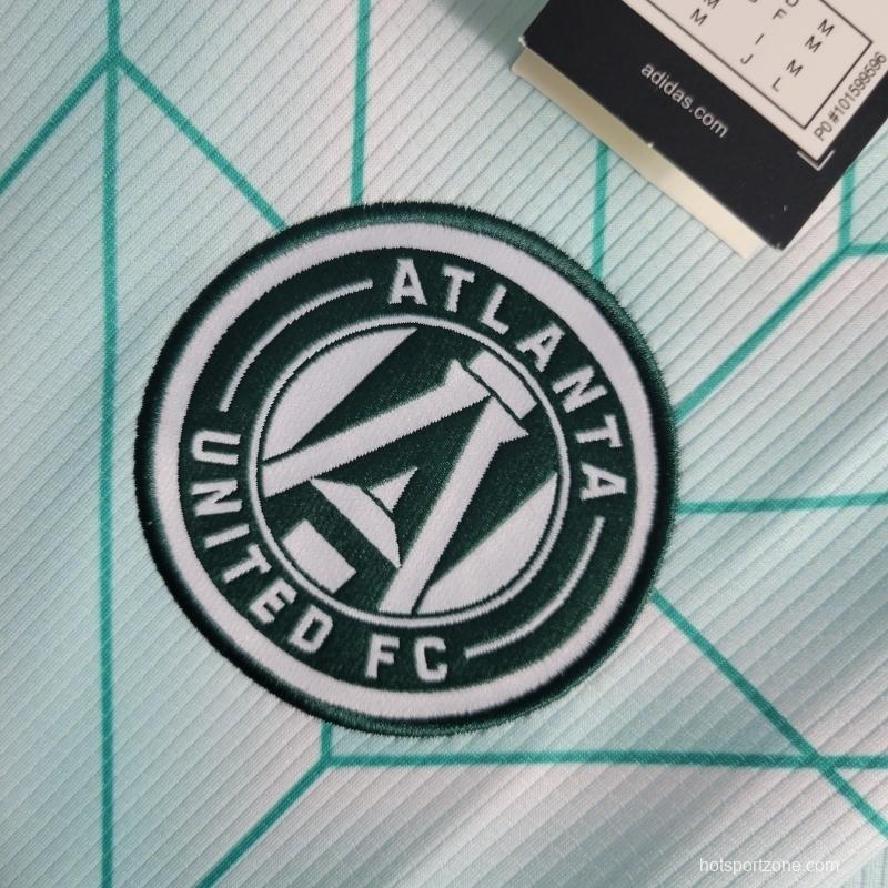 22/23 Atlanta United FC Away Light Green Soccer Jersey