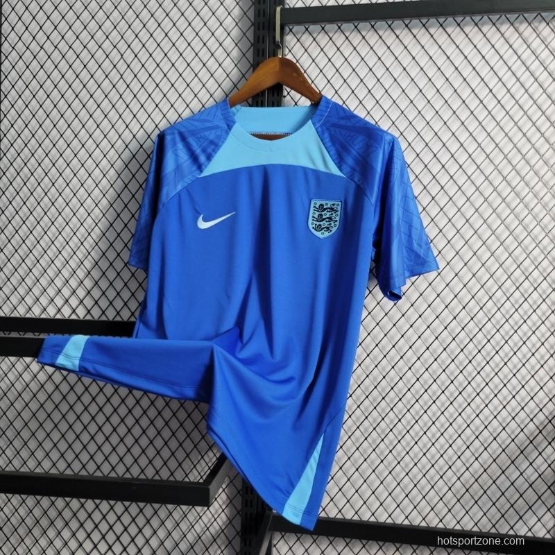 2022 England Blue Training Jersey