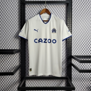 22/23 Olympique Marseille Home Soccer Jersey