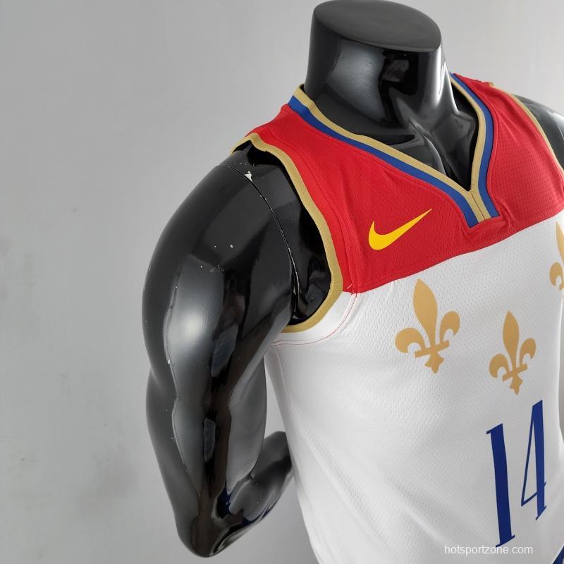 2020 New Orleans Pelicans Ingram #14 Urban Edition NBA Jersey