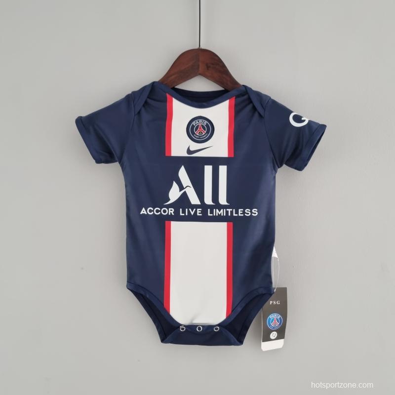 22/23 PSG Home Baby Home KM#0032 9-12 Soccer Jersey