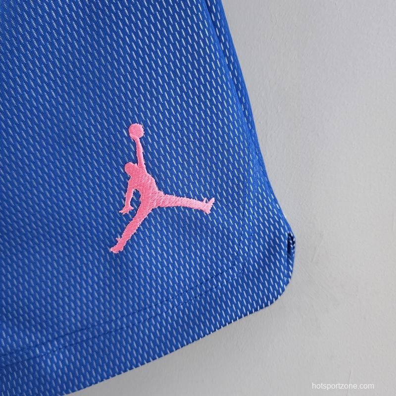 2022 NBA Jordan Shorts Blue