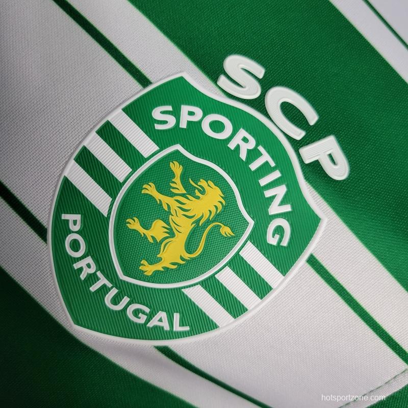 22/23 Player Version Sporting Lisbon Home Soccer Jersey