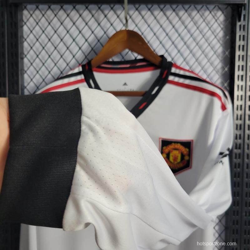 22/23 Long Sleeves Manchester United Away Soccer Jersey