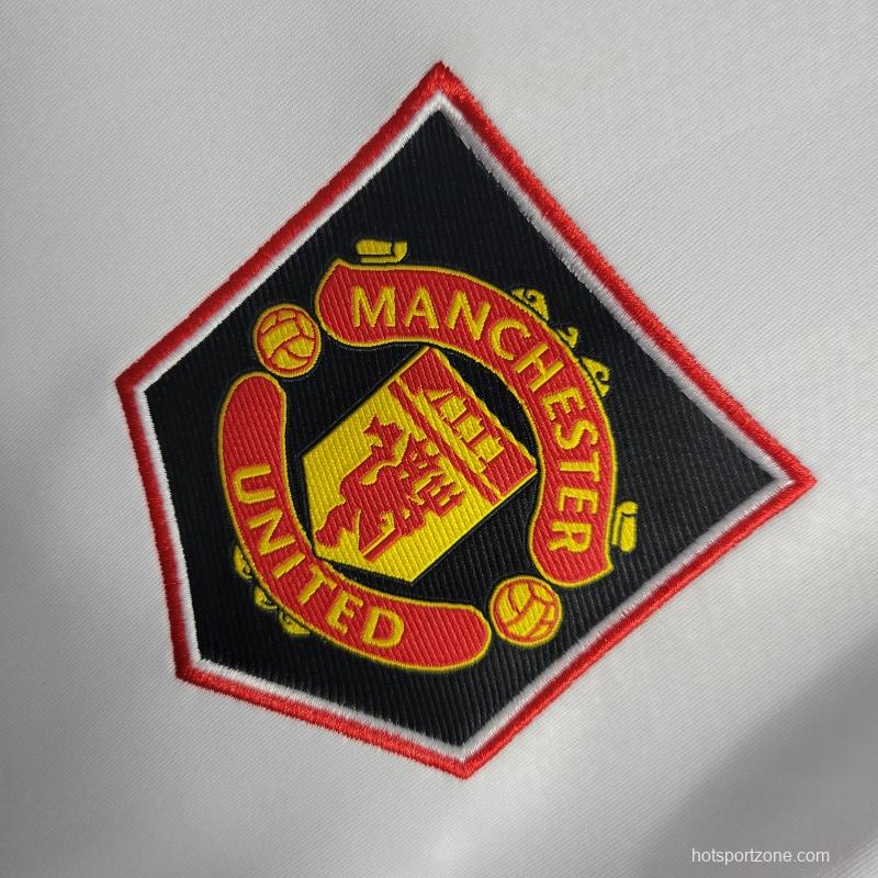 22/23 Long Sleeves Manchester United Away Soccer Jersey