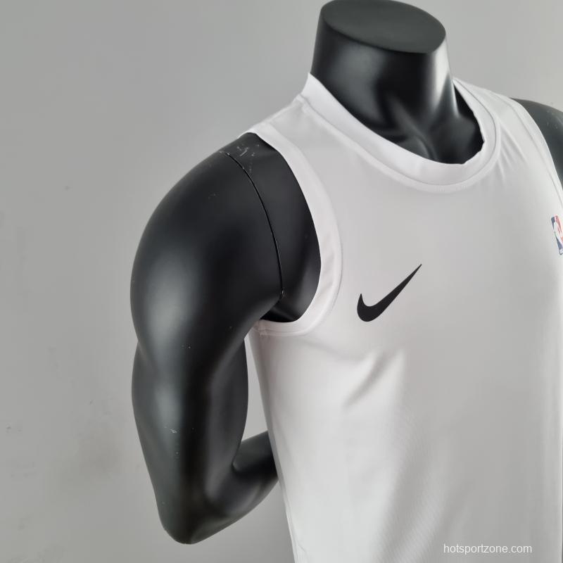 2022 Nike Pure White Vest Shirts #K000190