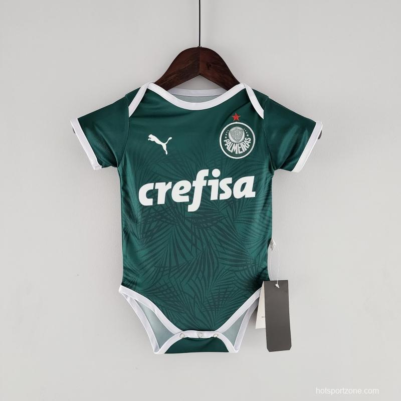 22/23 Palmeiras Home Baby Jersey 9-12 MONTH KM#0033