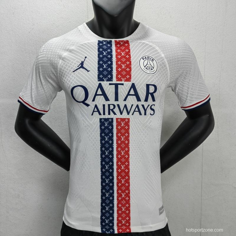Player Version 22/23 PSGxLV White Jersey