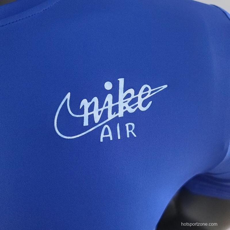 2022 NIKE AIR Blue T-Shirts #K000213