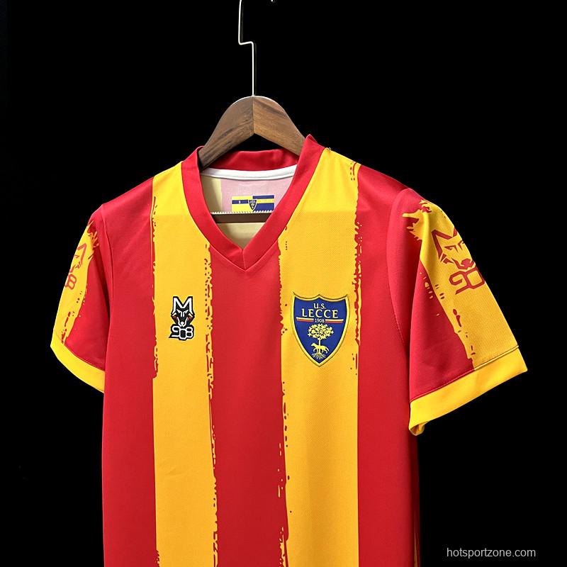22/23 Lecce Home Soccer Jersey