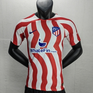 Player Version 22/23 Atletico Madrid Home Soccer Jersey