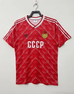 Retro 88/89 USSR Home Soccer Jersey