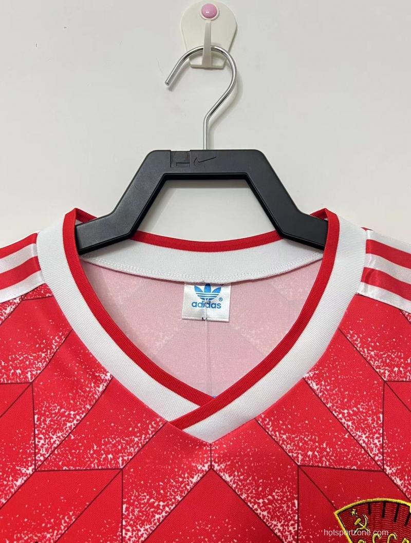 Retro 88/89 USSR Home Soccer Jersey