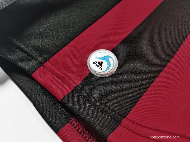 Retro 2009/10 AC Milan Home Soccer Jersey