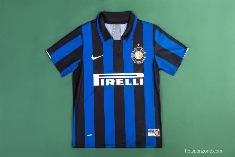 RETRO 07/08 Inter Milan Home Soccer Jersey
