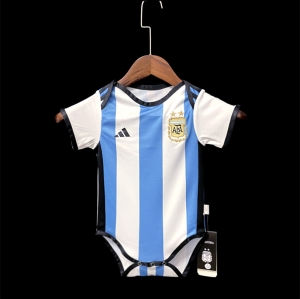 2022 Argentina Home Baby Soccer Jersey