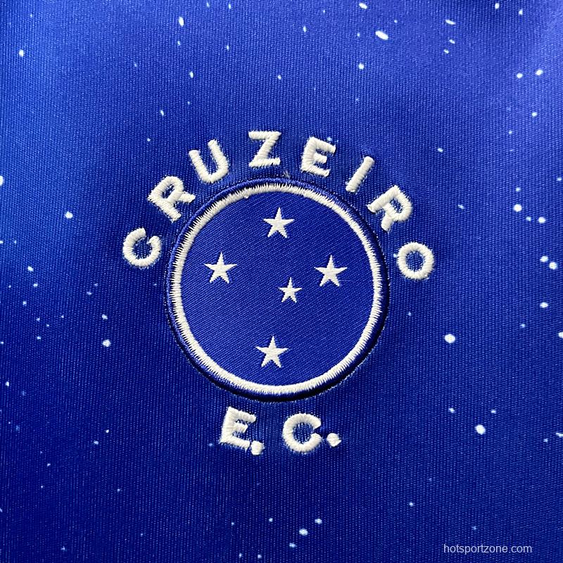 22/23 Cruzeiro Home Woman Soccer Jersey