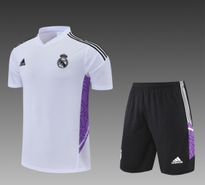 22/23 Real Madrid White Jersey +Shorts