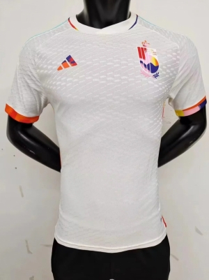 2022 Belgium Away Player Version Soccer Jersey