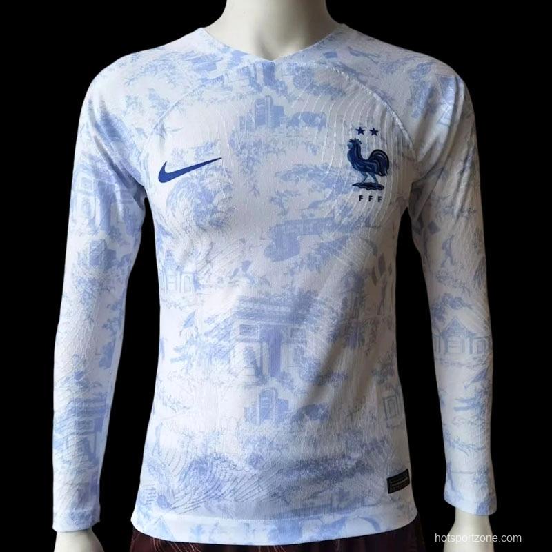 Player Version 2022 France Away Jersey