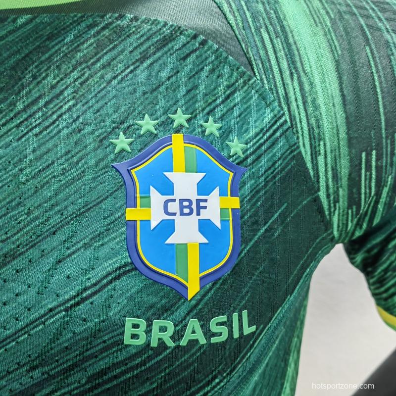Player Version 2022 Brazil Green Special Jersey