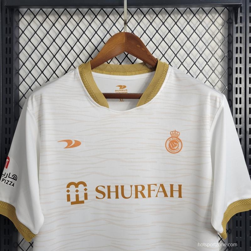 22 23 Al-Nassr FC Third White Jersey