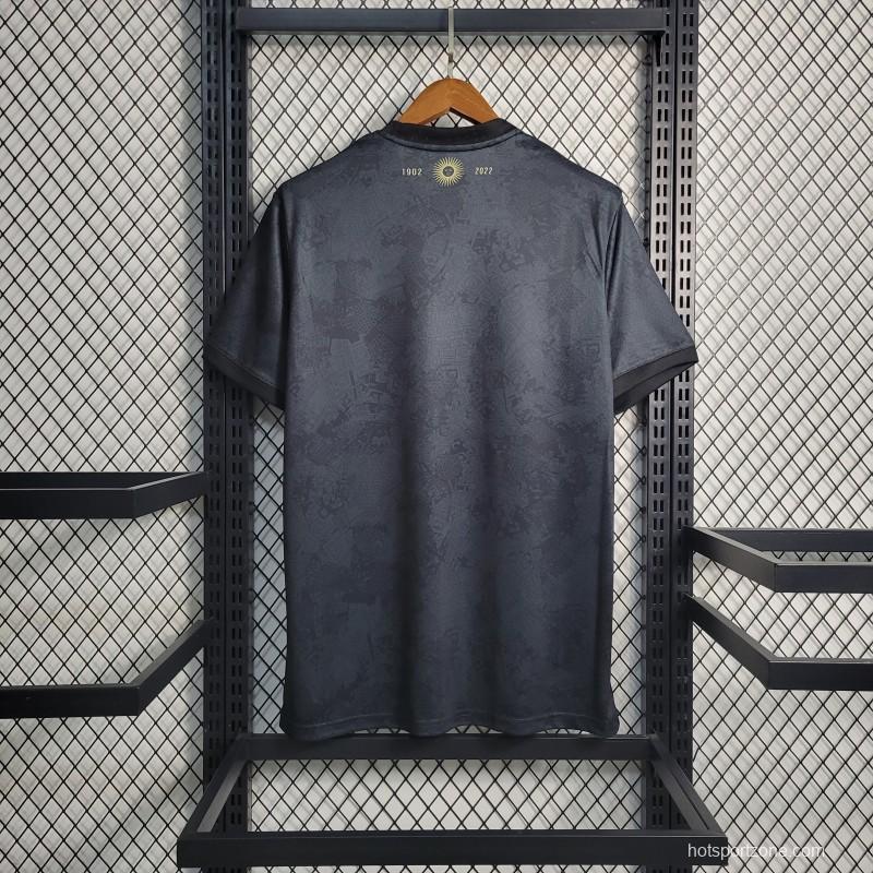 22-23 Argentina Black Training Jersey