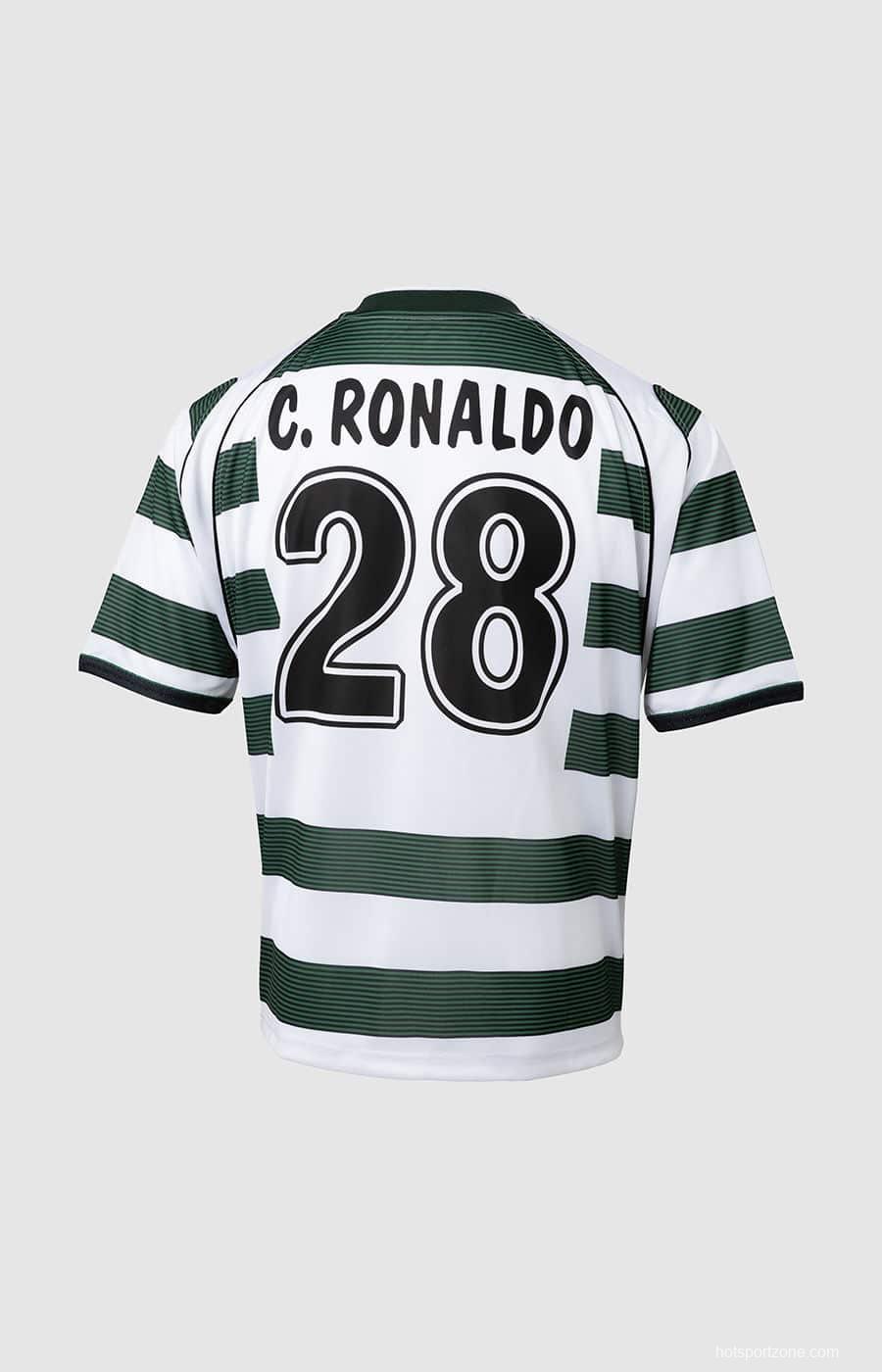 22/23 Sporting CP Home Jersey In Honor Of Cristiano Ronaldo