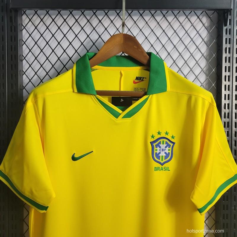 Retro1997 Brazil Home Jersey
