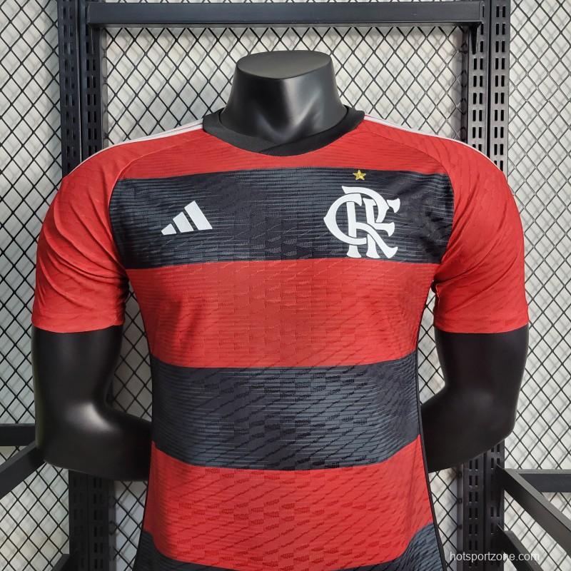 23-24 Player Flamengo Home Jersey