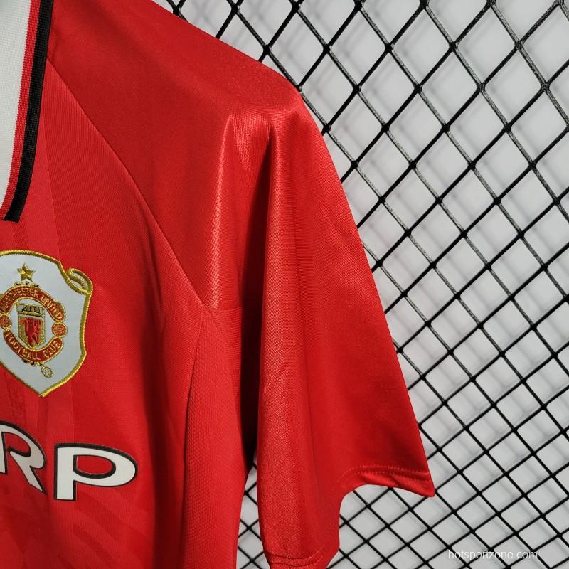 Retro 99/00 Manchester United Home Jersey