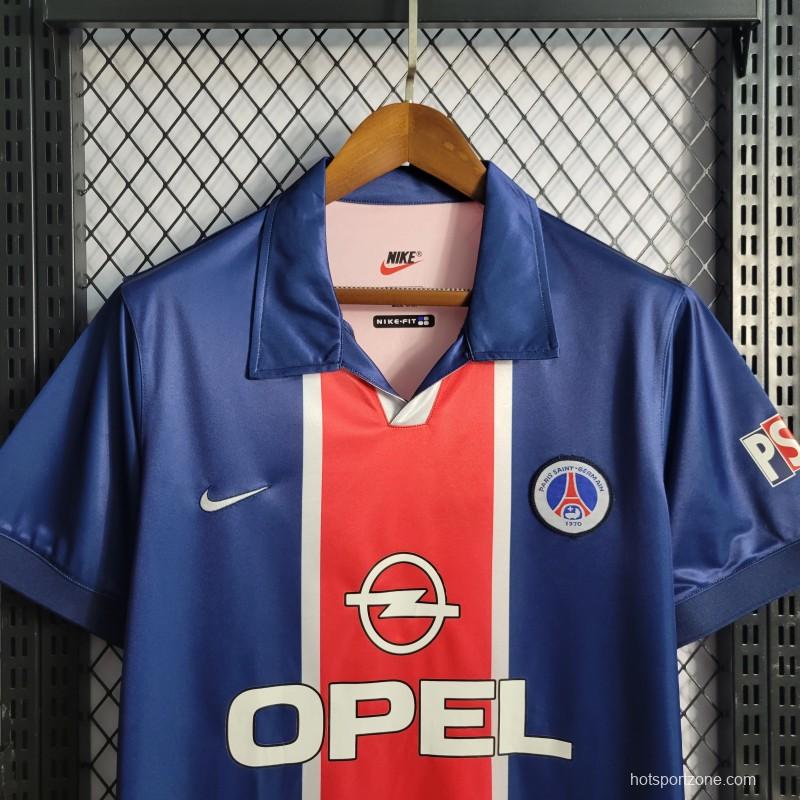 Retro 98/99 PSG Paris Home Jersey