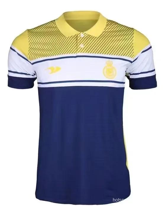 22-23 Al-Nassr Blue Yellow Polo Shirts