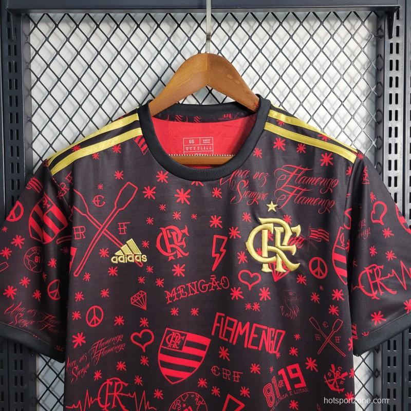 23-24 Flamengo Special Edition Black Red Jersey