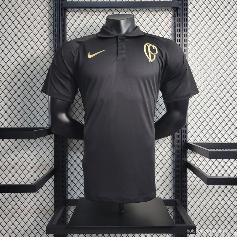 23-24 POLO Corinthians Black Training Jersey