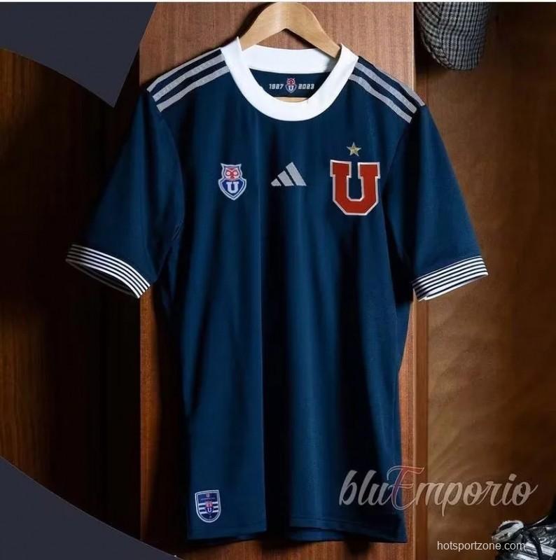 23/24 Club Universidad De Chile Special Navy Jersey